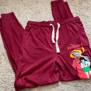 Inuyasha Sweats Medium Hot Topic